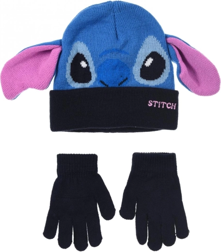 Kinder muts en handschoenen Lilo en Stitch