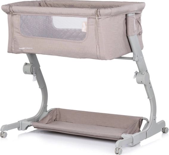 Bijzetwieg en babybedje CHIPOLINO Eleganza 2-in-1 Tiramisu