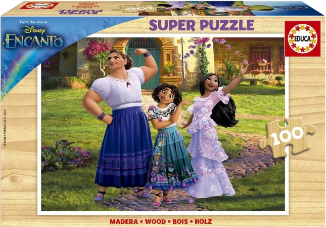 Houten puzzel ENCANTO 100 stukjes
