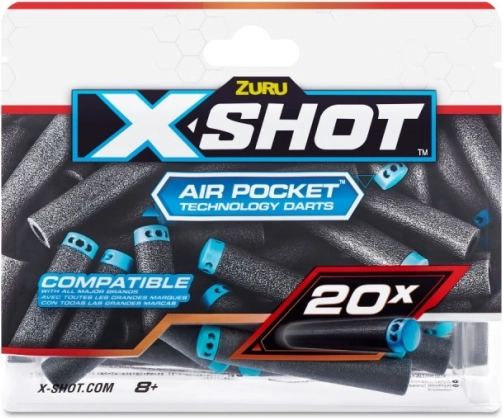 X-Shot Excel vervangende foam pijltjes 20 stuks