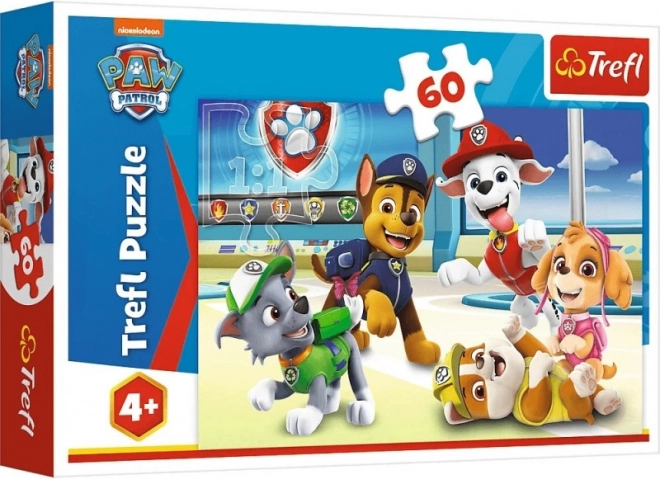 Puzzel Paw Patrol 60 stukjes Trefl