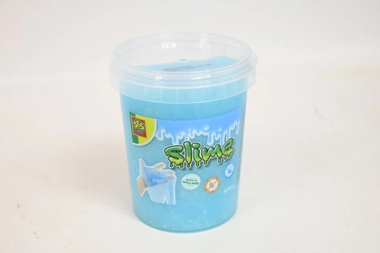 SES Creative Blauwe glitter-slijm 470 g