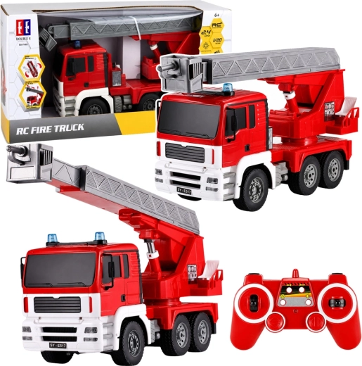 RC brandweerauto 1:20 met draaibare uitschuifarm 660°