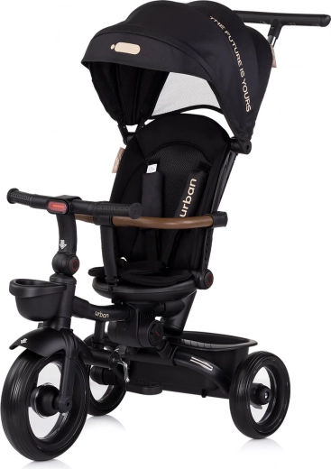 Driewieler met kap Urban 2-in-1 Blackberry