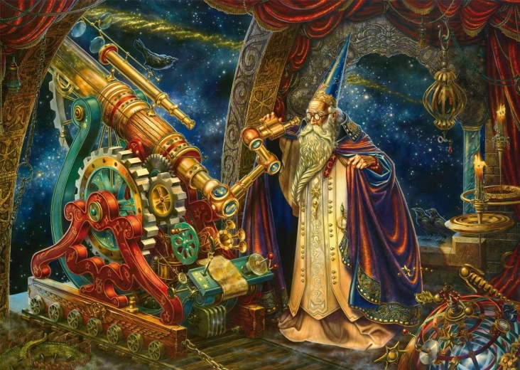 Puzzel Astronoom 1000 stukjes SCHMIDT