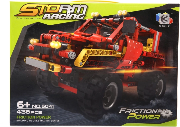 Constructiespeelgoed terreinwagen - 1 stuk