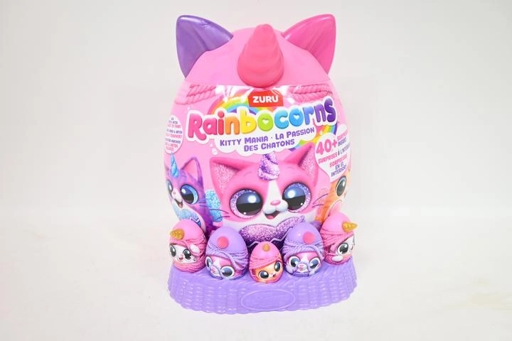 ZURU Rainbocorns Eggzania Kitty Mania middelgroot verrassings-ei - 1 stuk