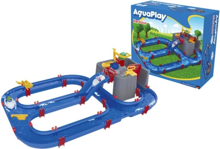 AquaPlay haven – waterkanaalset met figuurtjes