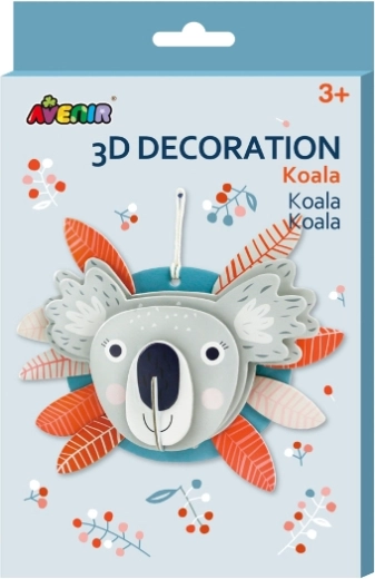 3D koala-decoratie van FSC-papier