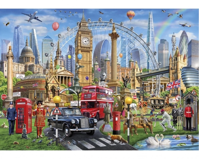 Puzzel Volání Londen 1000 stukjes