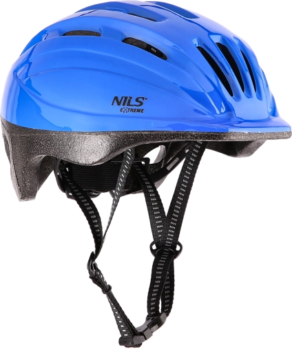Fietshelm NILS Extreme blauw – M (52-56 cm)