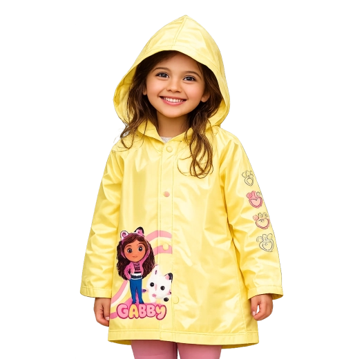 Transparante kinderregenjas Paw Patrol Skye