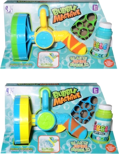 Bellenblaasmachine op batterijen