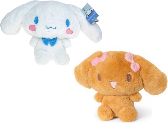 Pluchen Hello Kitty Fluffy Cinnamoroll & Mocca 30 cm