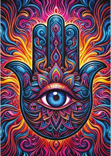 Puzzel Hand van Fatima 1000 stukjes