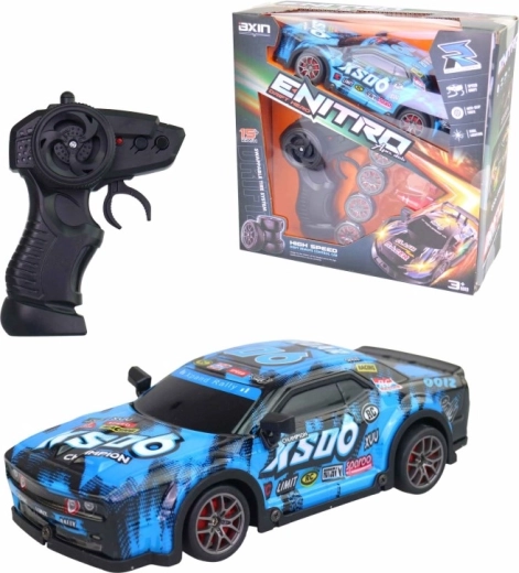 Nitro raceauto met afstandsbediening, 21 cm