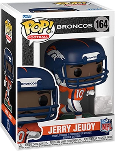 Funko Pop! Football NFL Denver Broncos (Thuis) Jerry Jeudy #164 - 1 stuk