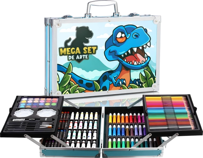 RENEW FORCE creatieve kinderset met dinosaurussen, 145 onderdelen