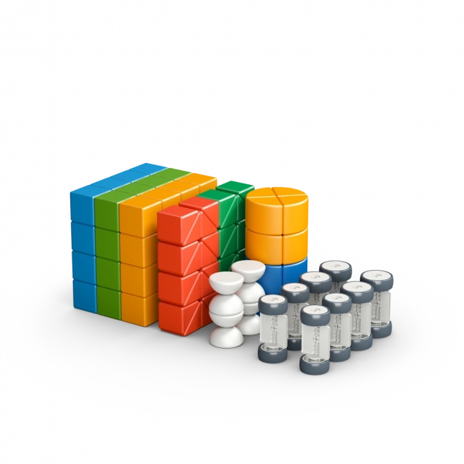 Geomag Magicube Shapes – bouwset 128 stukjes