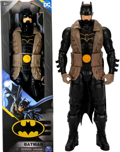 DC COMICS Batman grote figuur met bruine cape 30 cm