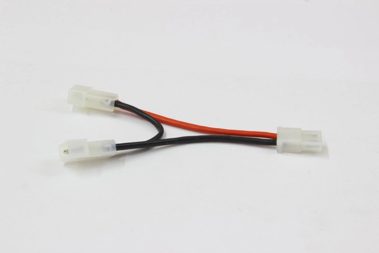 AMP Y-batterijadapter met kabels van 1,5 mm