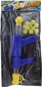 Kunststof pistool voor schuimballetjes