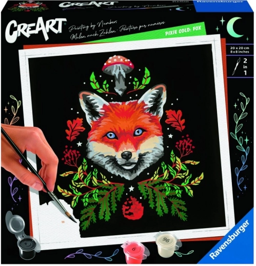 CreArt Pixie Cold Edition Fox schilderij