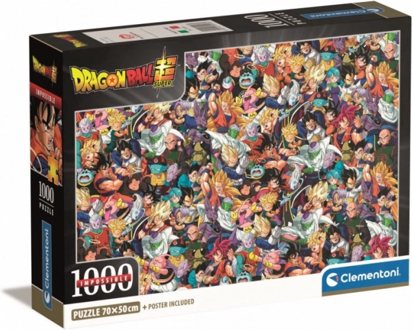 Puzzel 1000 stukjes Dragon Ball - Clementoni