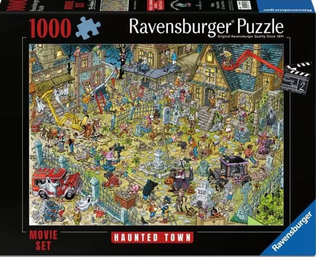 Ravensburger puzzel Spookstad 1000 stukjes