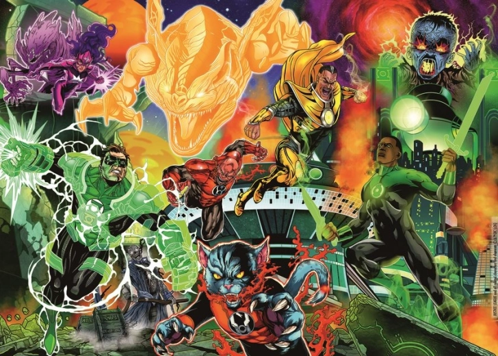 Ravensburger puzzel Green Lantern 1000 stukjes