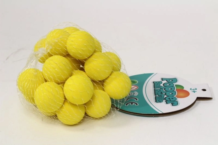 Balletjes 27 mm – set van 24 stuks in een net