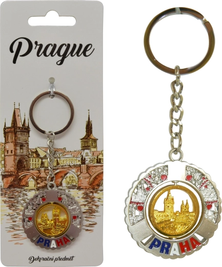 Sleutelhanger Praag – stijlvolle souvenir met stadsdesign