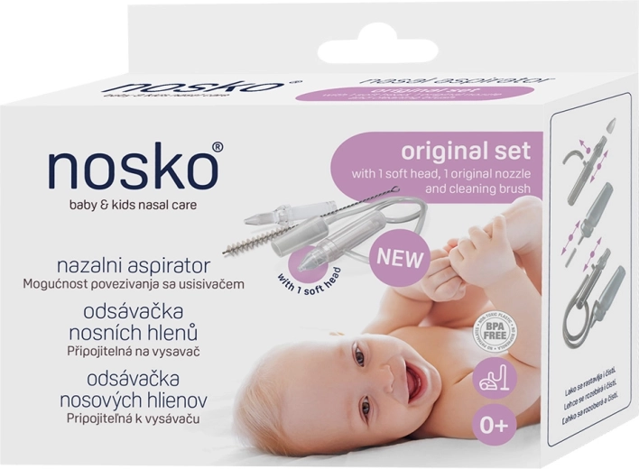 Nosko neusaspirator voor neusslijm – originele set