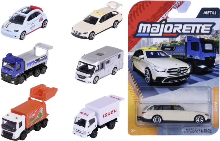 Majorette stadsvoertuig City - 1 stuk