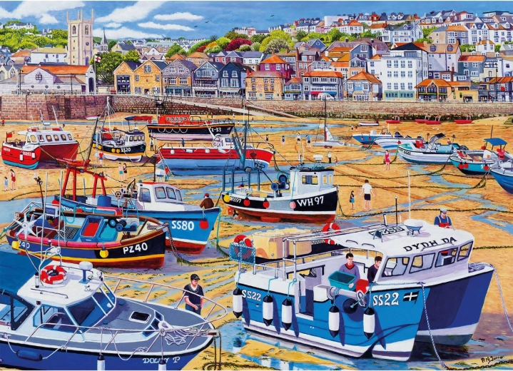 Gibsons puzzel Zand in Saint Ives – 1000 stukjes