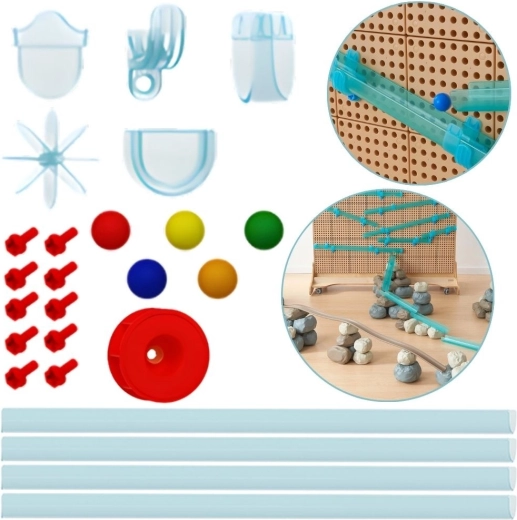 Masterkidz STEM water- en knikkerbaan (48 delen)