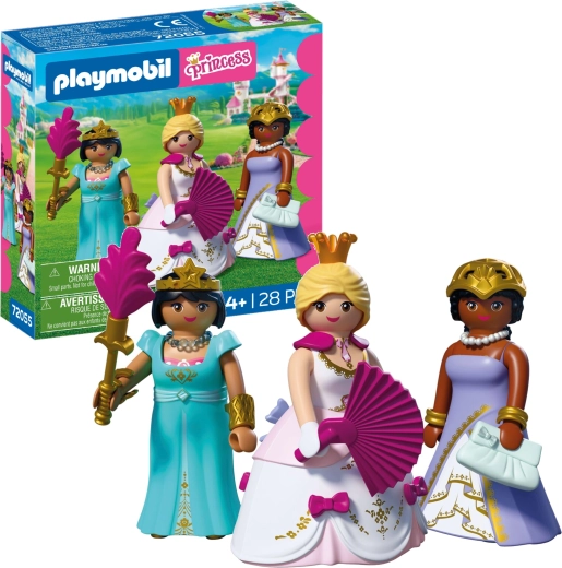 Playmobil Princess – drie prinsessen met accessoires, 28 onderdelen
