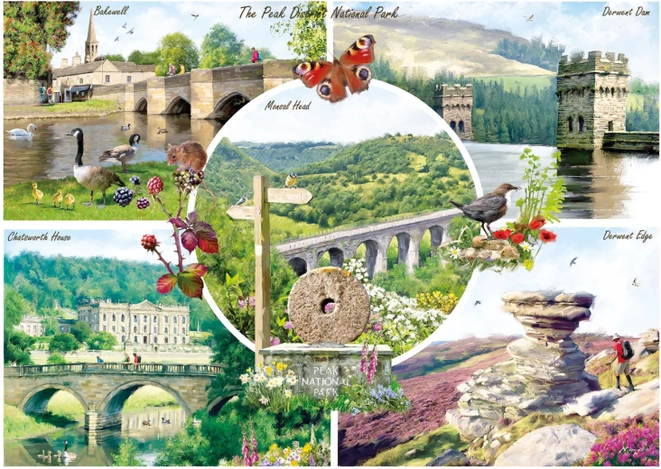 Puzzel The Peak District 1000 stukjes