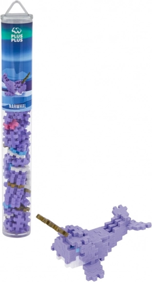 Plus-Plus Narwal creatieve set