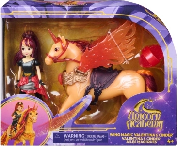 Unicorn Academy magische vleugels Cinder en Valentina 11 cm - 1 stuk