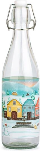 Glazen fles met beugelsluiting TORO 540 ml Dorpje