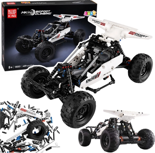Constructiespeelgoed RC terreinwagen 4x4 off-road (409 onderdelen)