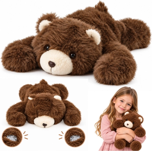 Pluche verzwaringsbeer bruin 30 cm