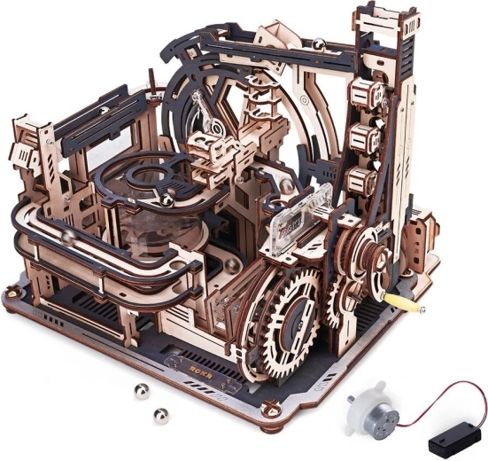 RoboTime 3D houten knikkerbaan Kosmodroom