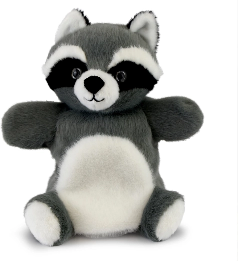 Doudou Histoire d’Ours pluchen wasbeer handpop 24 cm