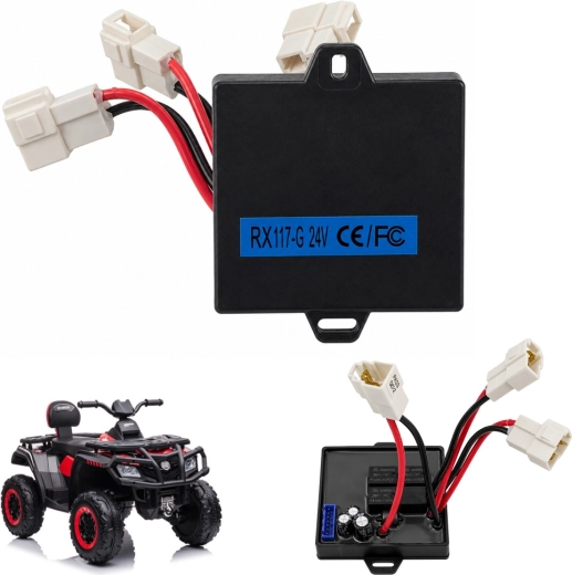 Besturingseenheid RX117-G voor kinderaccuvoertuig S615 24 V