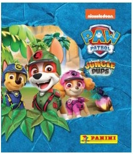Panini PAW Patrol Jungle Pups stickers – verkoopdisplay (36 zakjes)