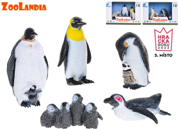 Zoolandia zeedieren – set plastic figuren voor in het aquarium (3 soorten)