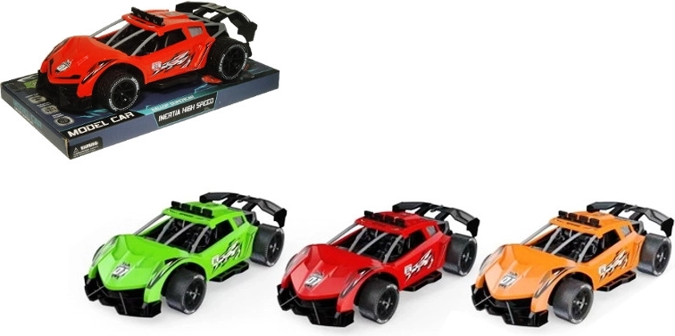 Sportauto met vliegwiel