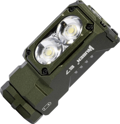Wuben E7 hoofdlamp 6500K, groen